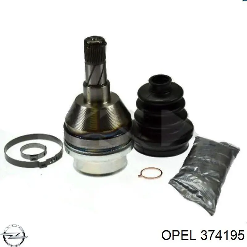 ШРКШ внутрішній, передній Opel 374195 ціна, від 34.84 USD