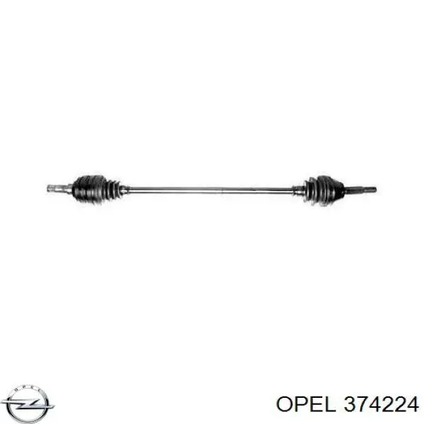 Купити 90446334 Opel Піввісь права