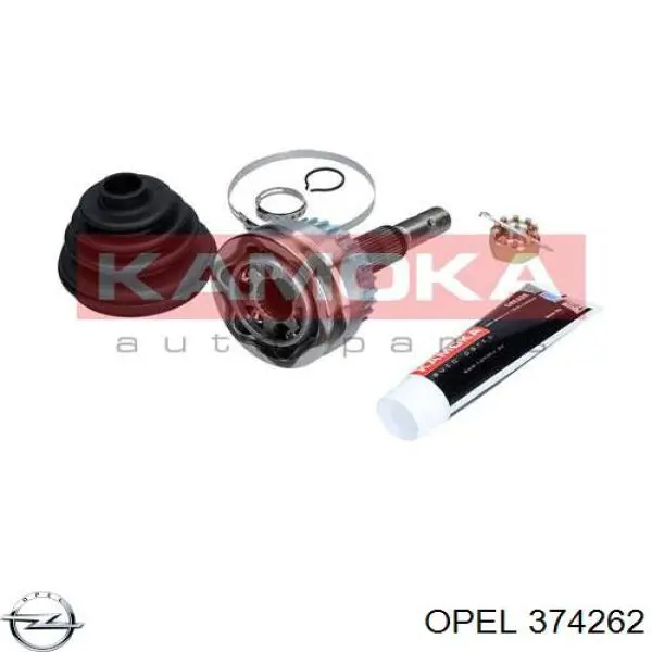 Граната колісна Opel 374262 ціна, від 30.23 USD