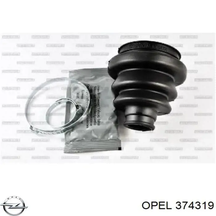 Пильник гранати внутрішній, передній півосі Opel 374319 ціна, від 9.26 USD