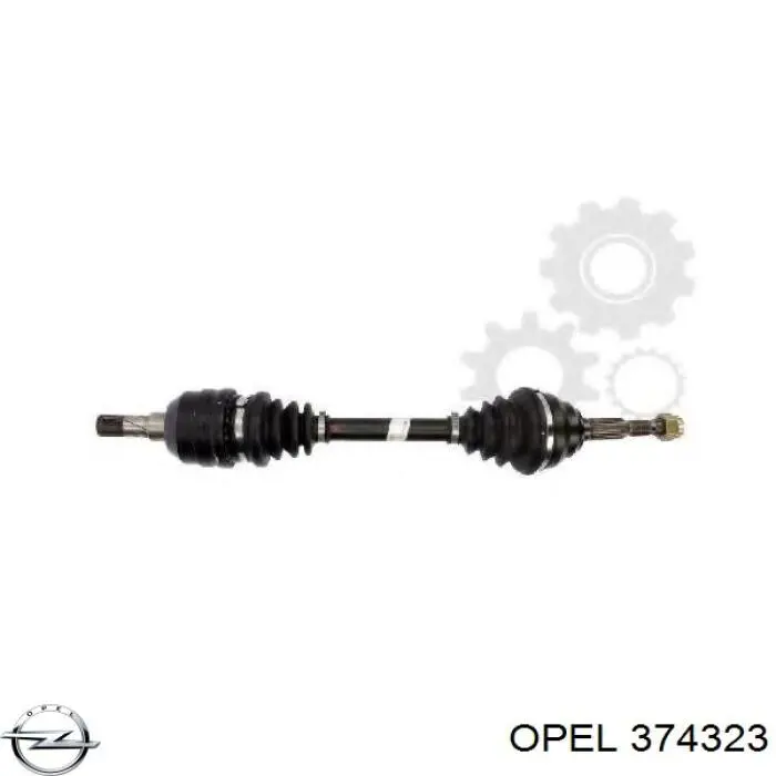 Купити 374323 Opel Ліва піввісь