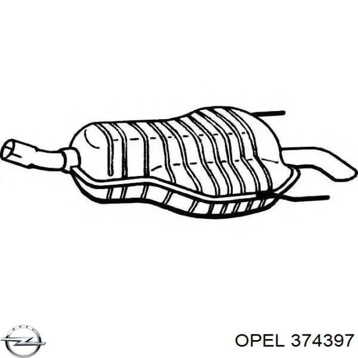 Піввісь (привід) передня, права 374397 Opel