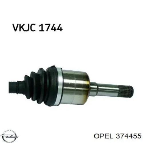 Купити 374455 Opel Ліва піввісь