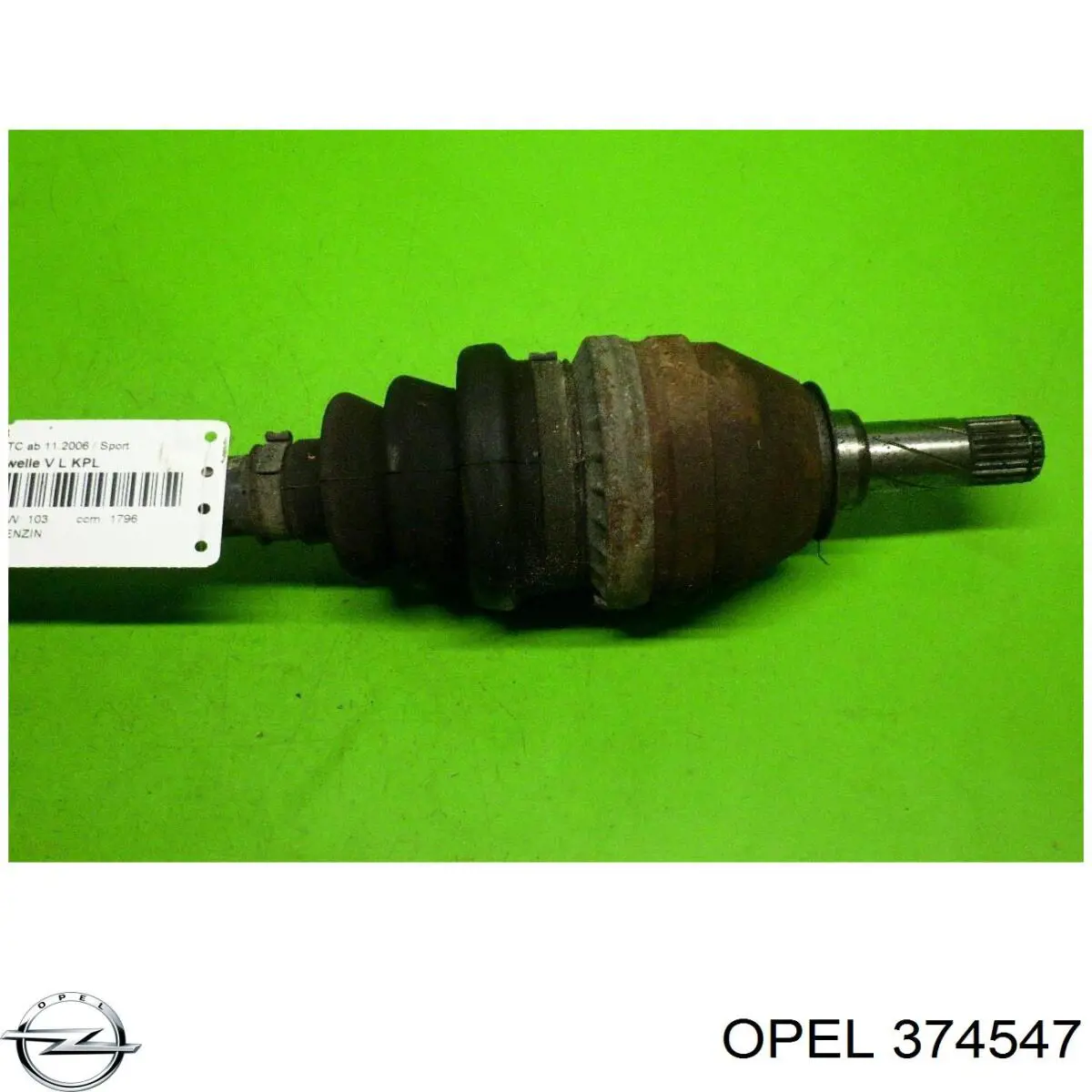 374547 Opel Привід лівий