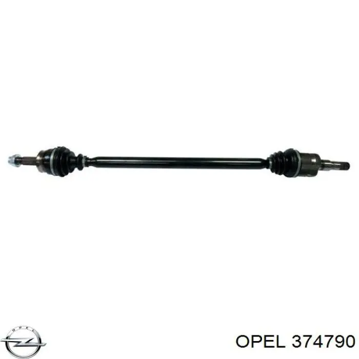 Піввісь передня, права Opel 374790 ціна, від 71.92 USD