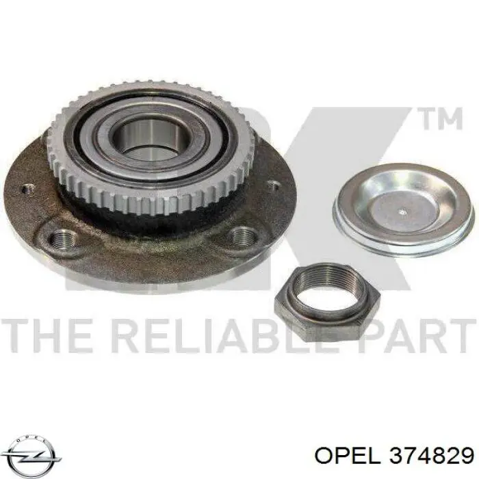 Купити 374829 Opel Приводи передніх коліс (вали карданні піввісь переднього моста)