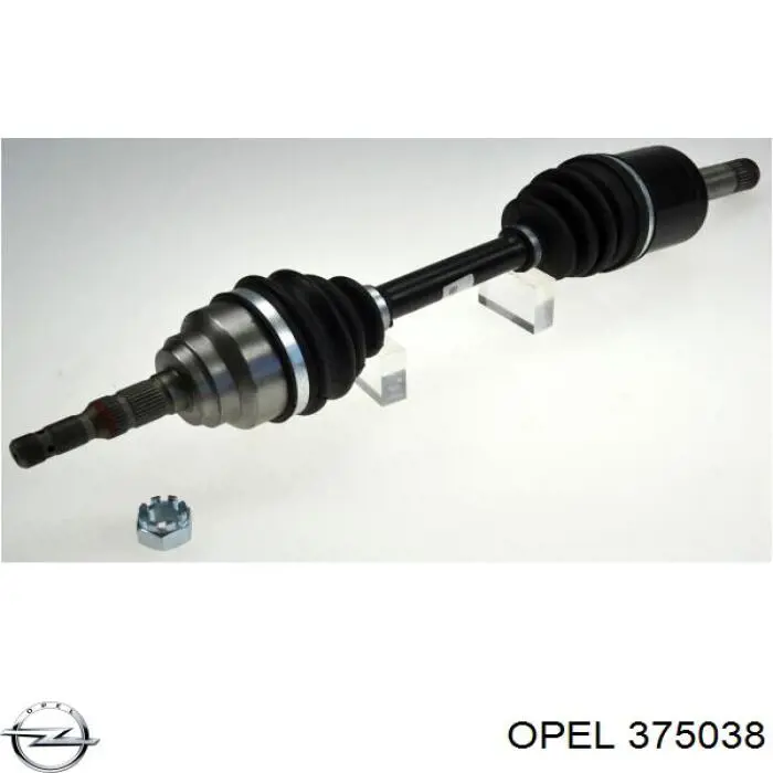 375038 Opel піввісь (привід передня, права)