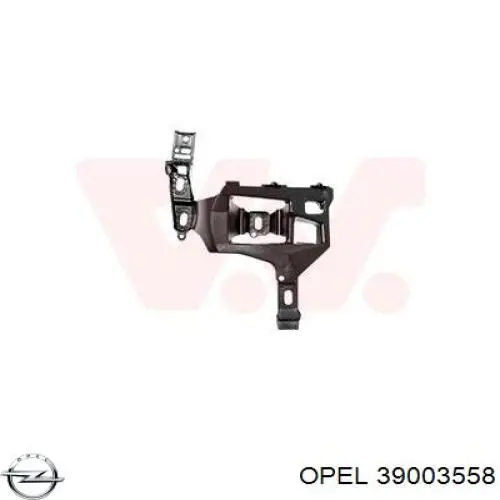 39003558 Opel Лівий кронштейн переднього бампера
