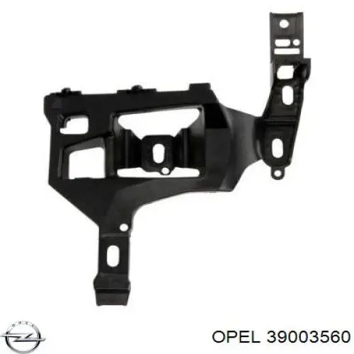 Кронштейн бампера переднього, правий 39003560 Opel