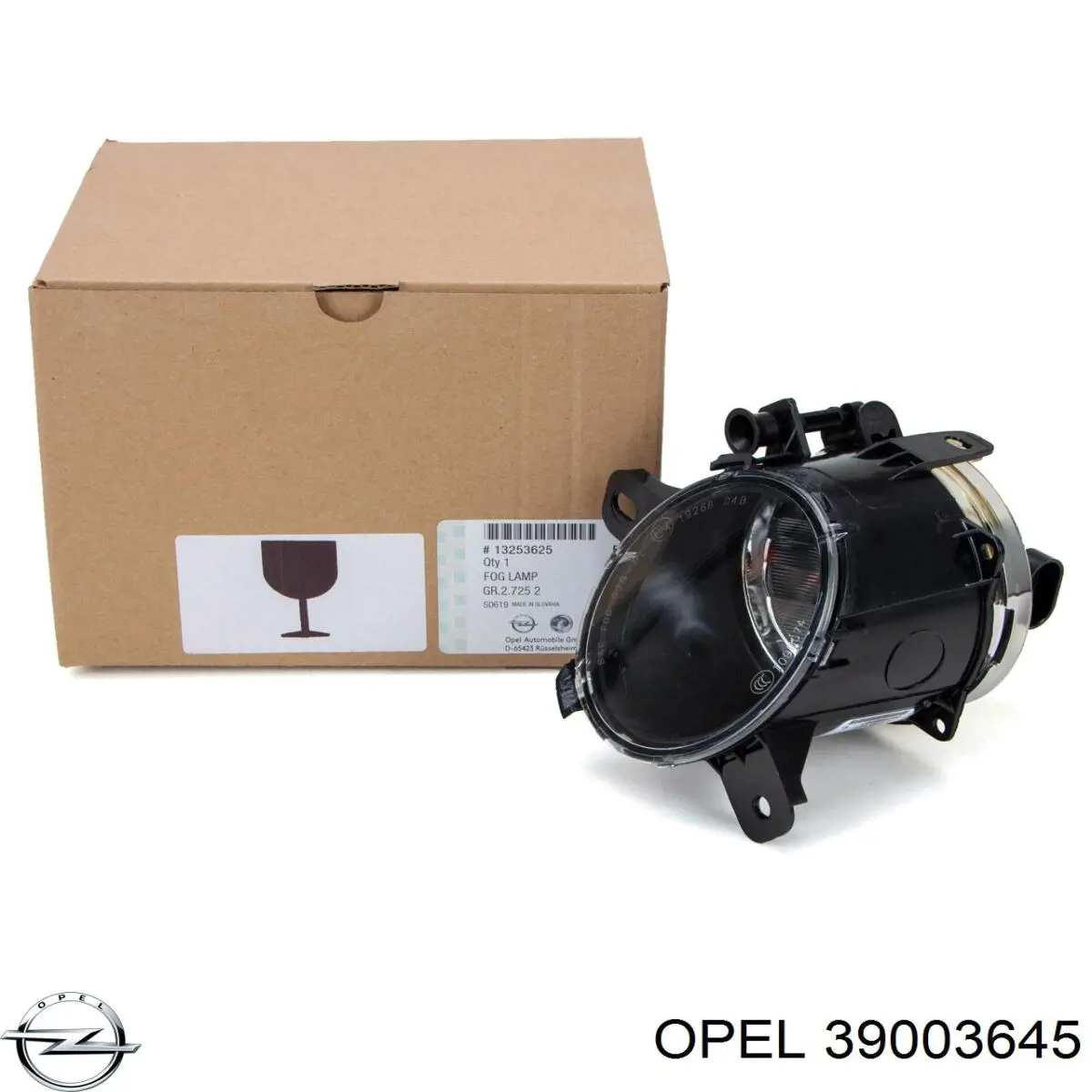 Купити 39003645 Opel Захисна решітка радіатора