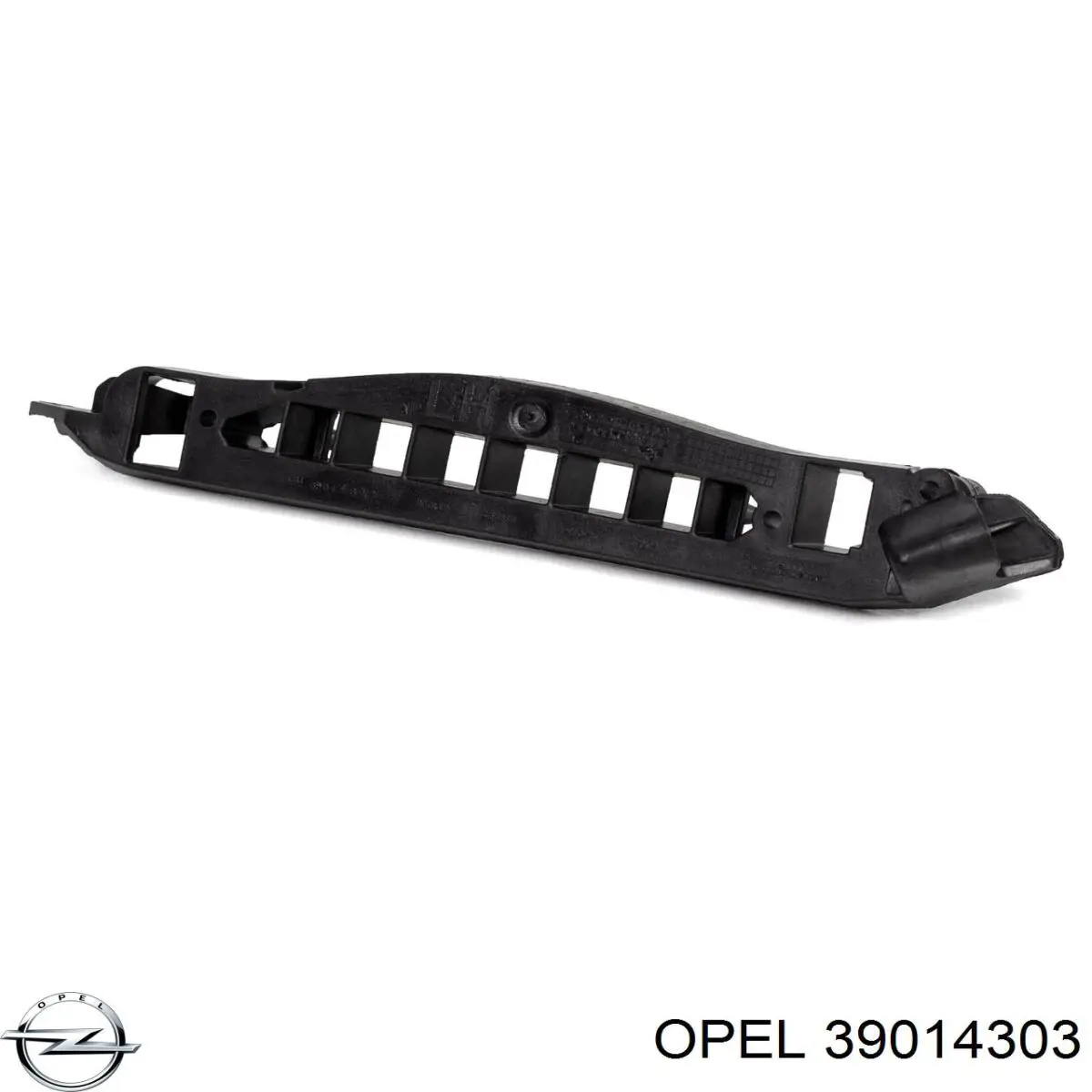 39014303 Opel Кронштейн бампера переднього, правий