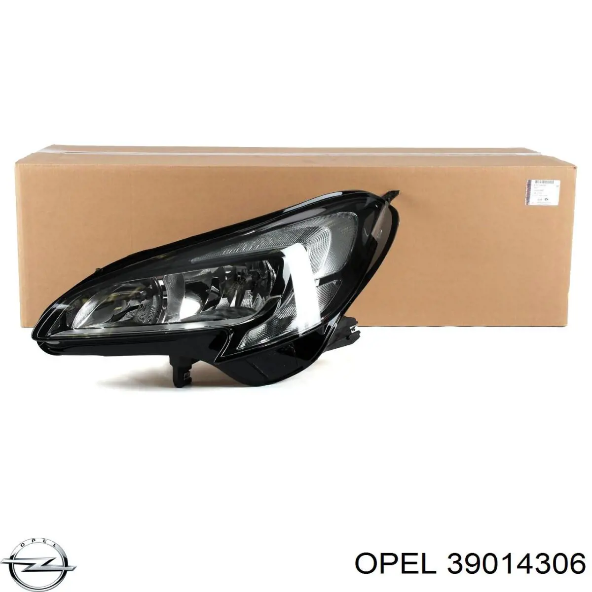  Передній бампер Opel Corsa 