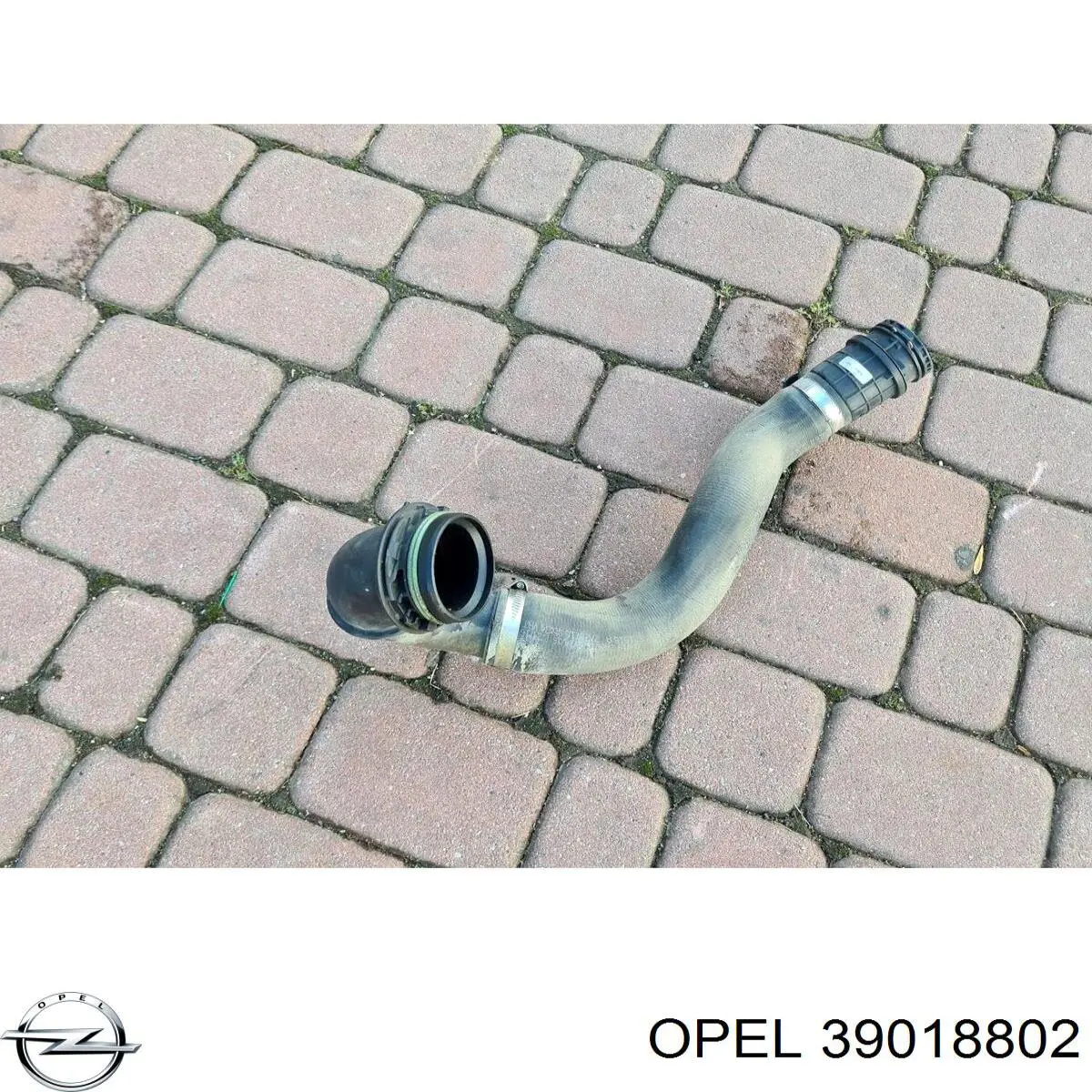 39018802 Opel Шланг/патрубок интеркуллера