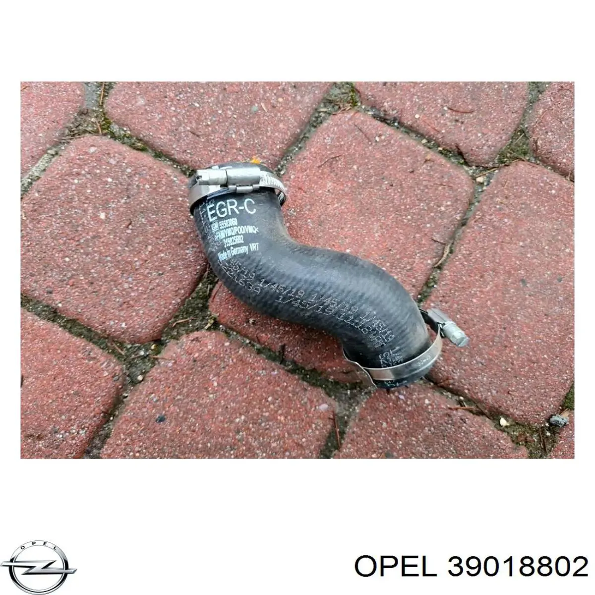 Купити 39018802 Opel Шланг/патрубок интеркуллера