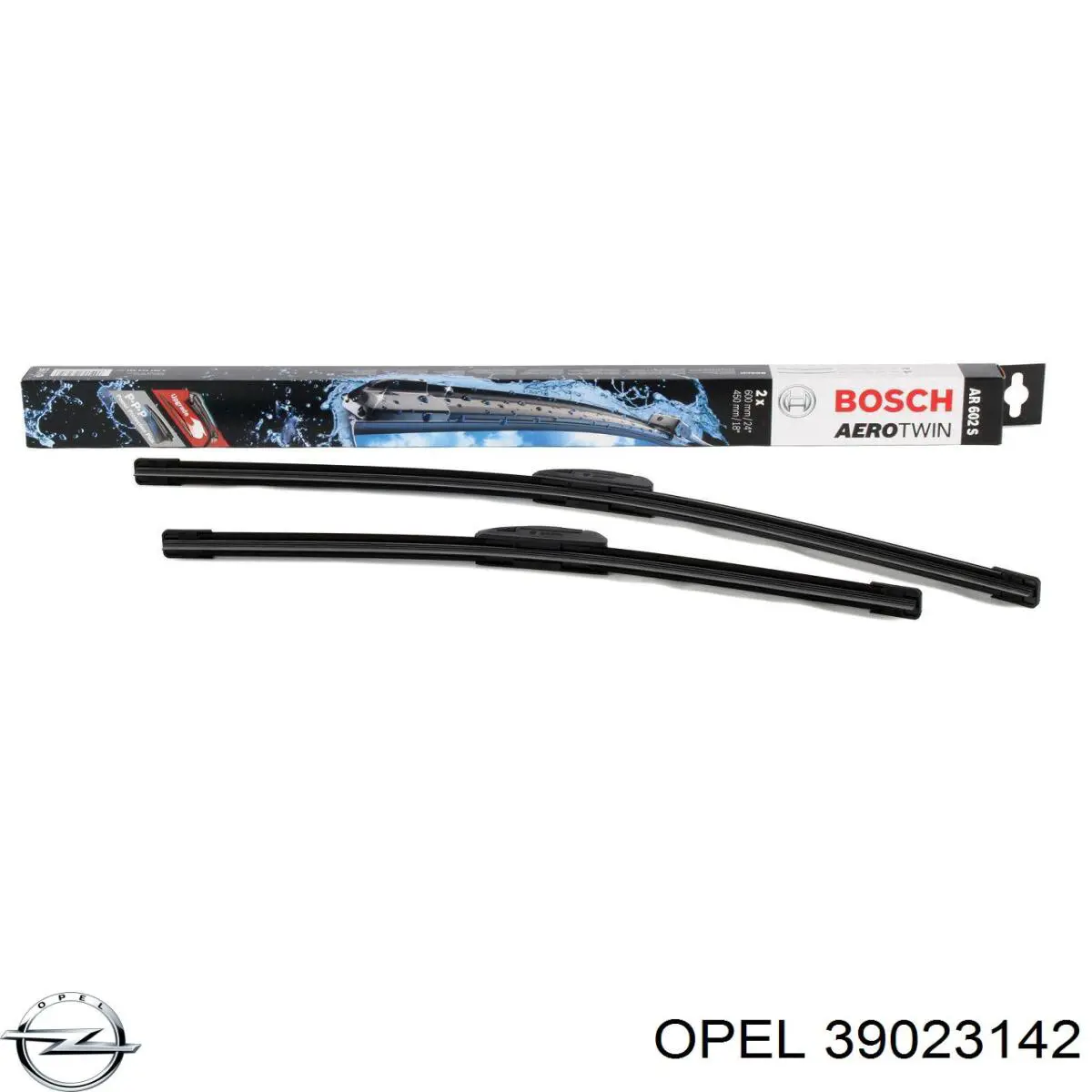Двірники Opel 39023142