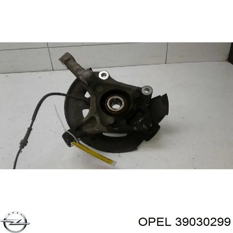 Цапфа поворотна ліва Opel 39030299 ціна, від 56.95 USD