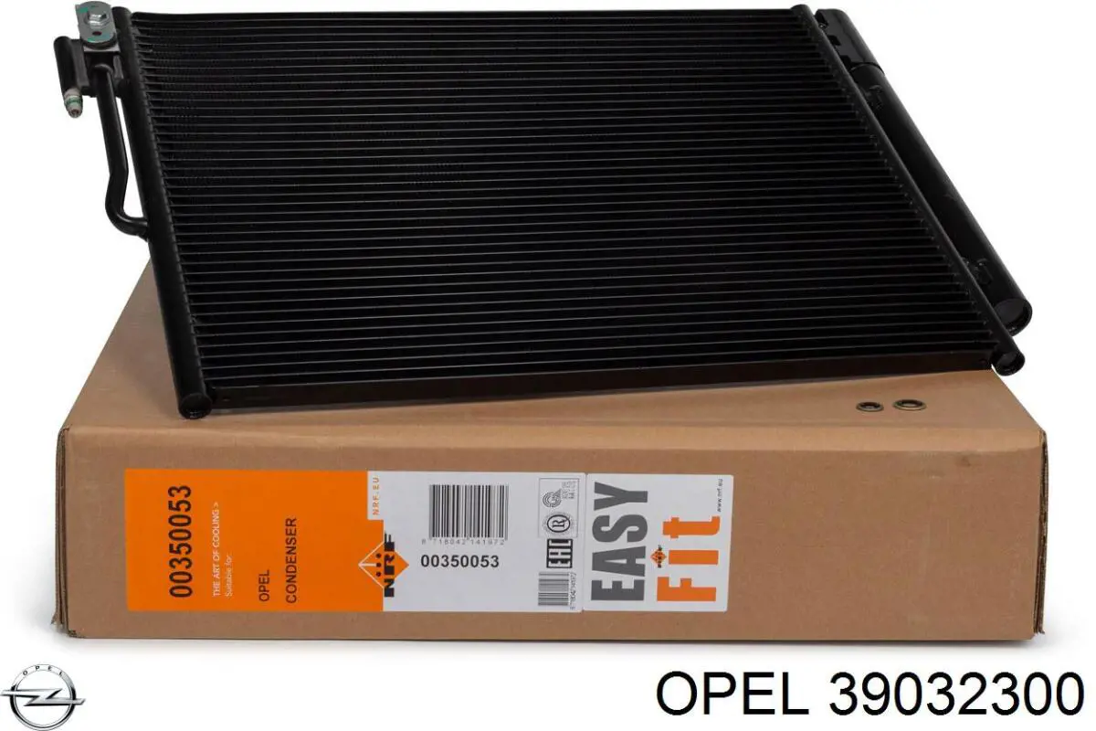 39032300 Opel радіатор кондиціонера