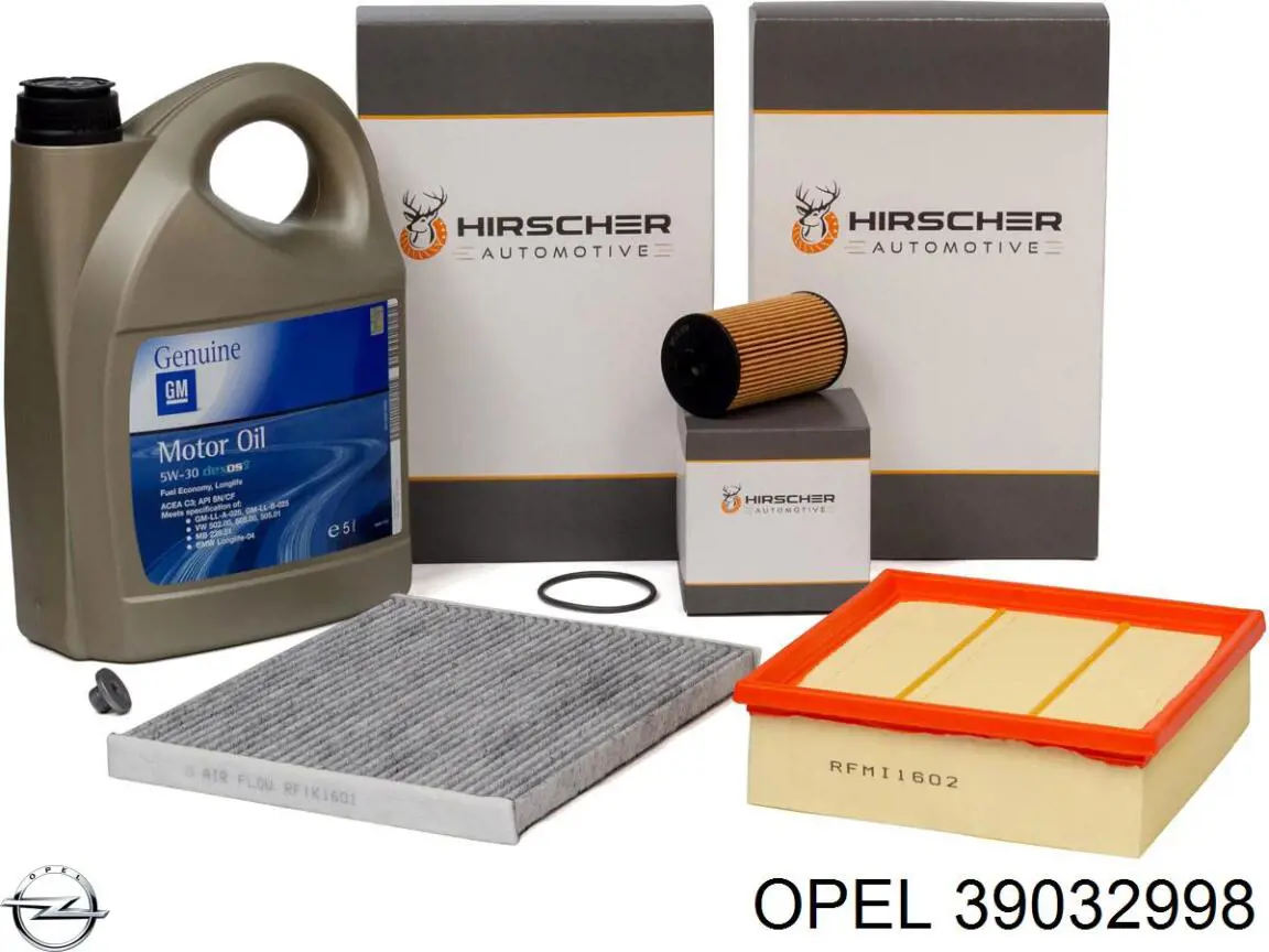 Фільтр повітряний Opel 39032998
