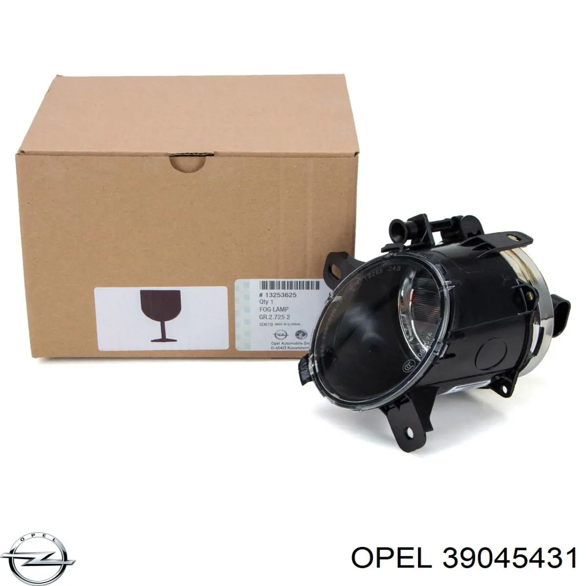 Решітка радіатора 39045431 Opel