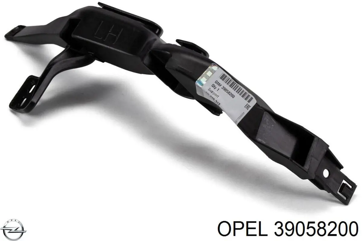 Купити 39058200 Opel Кронштейн бампера переднього, лівий