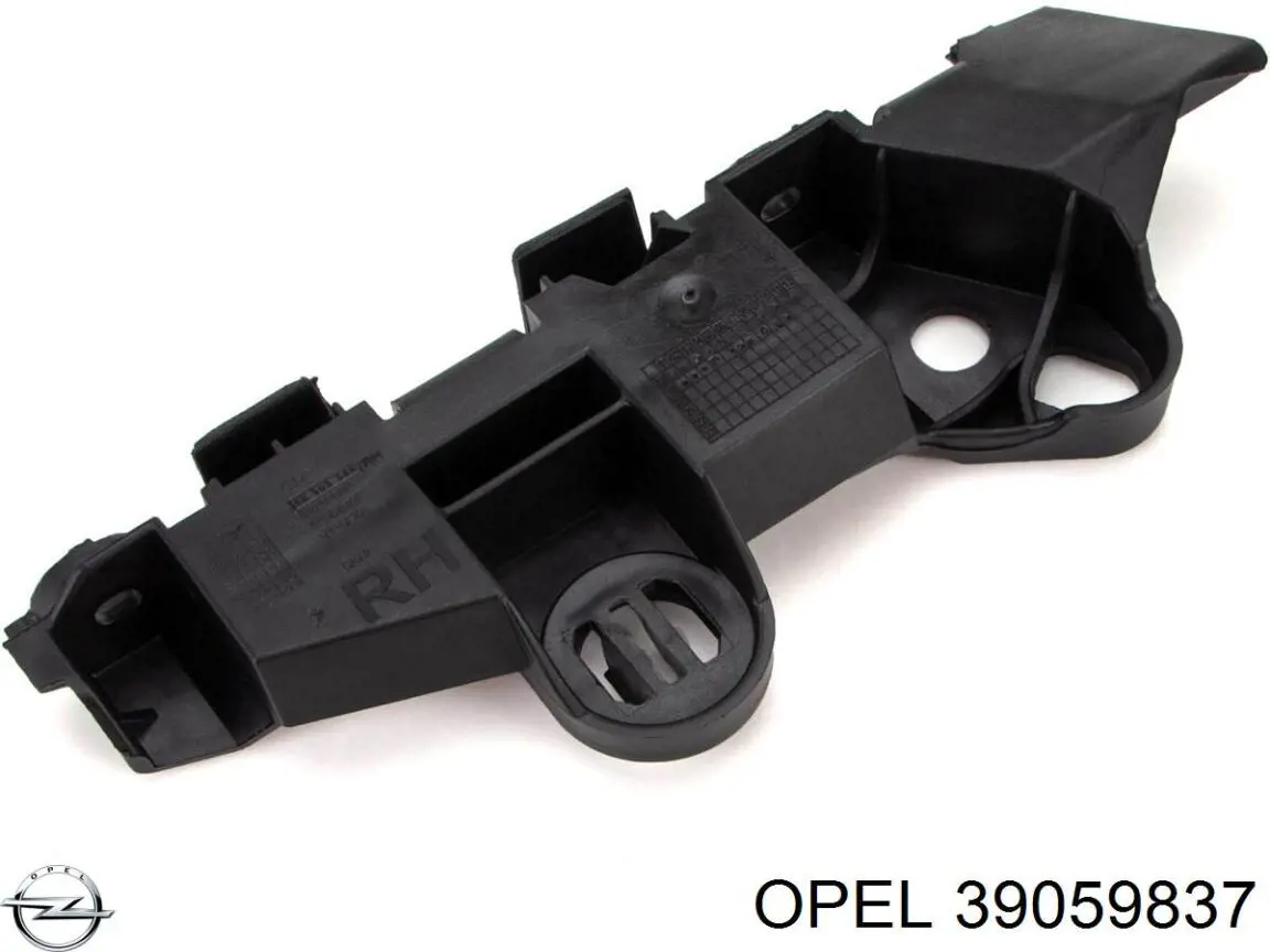 39059837 Opel Кронштейн бампера переднього, правий