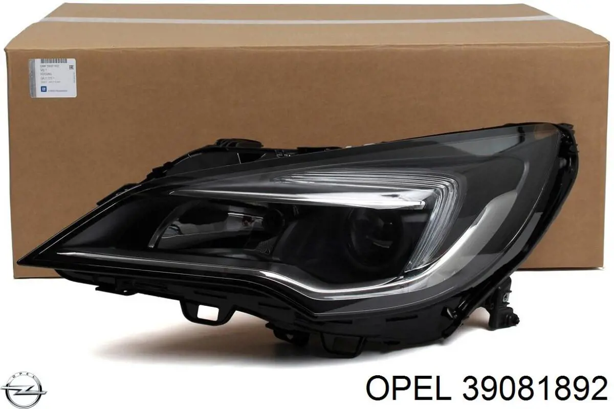 Купити 39081892 Opel Фара ліва передня
