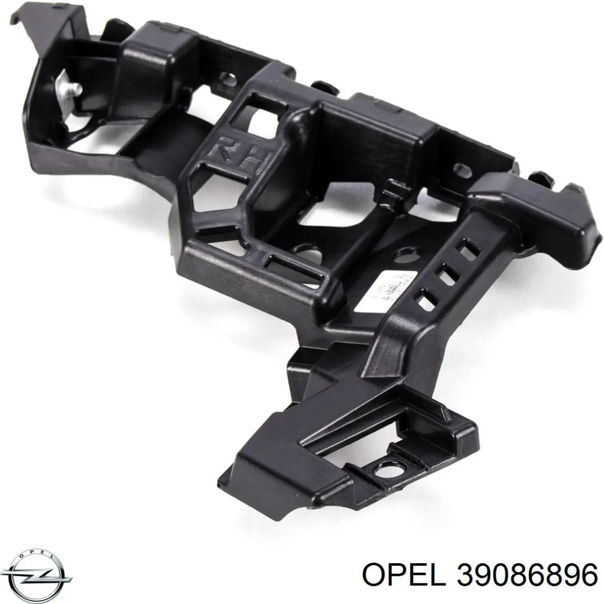 39086896 Opel Кронштейн бампера переднього, правий