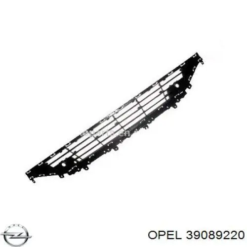 Решітка переднього бампера, центральна Opel 39089220 ціна, від 103.35 USD