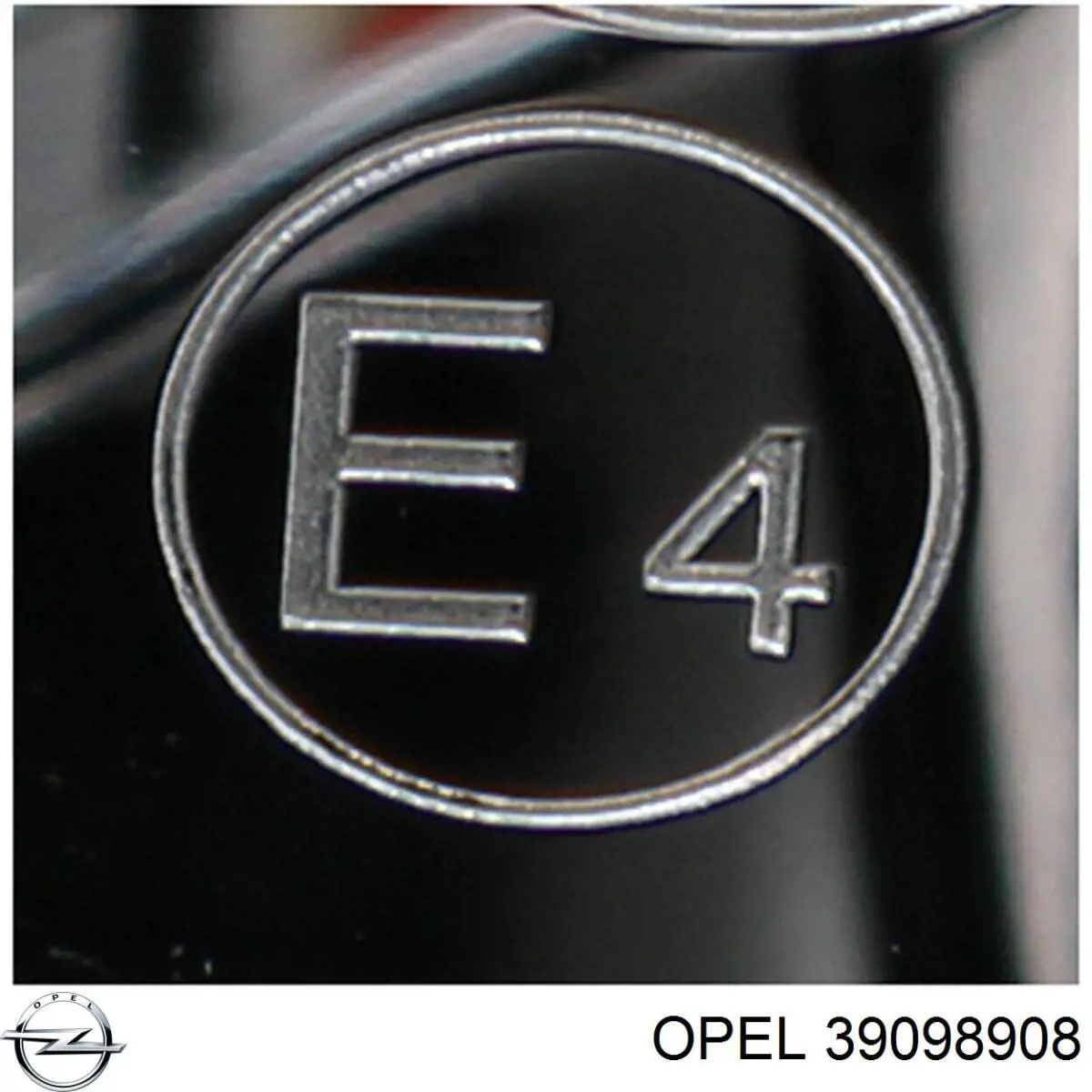 39098908 Opel Фара протитуманна, права