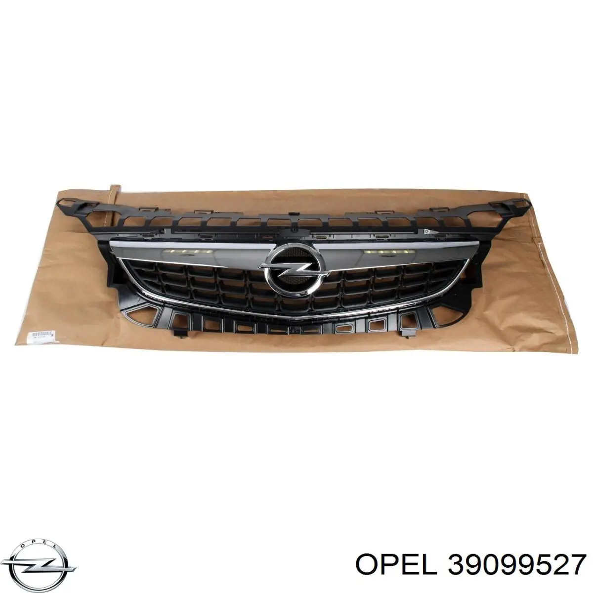 Підсилювач бампера переднього 39099527 Opel