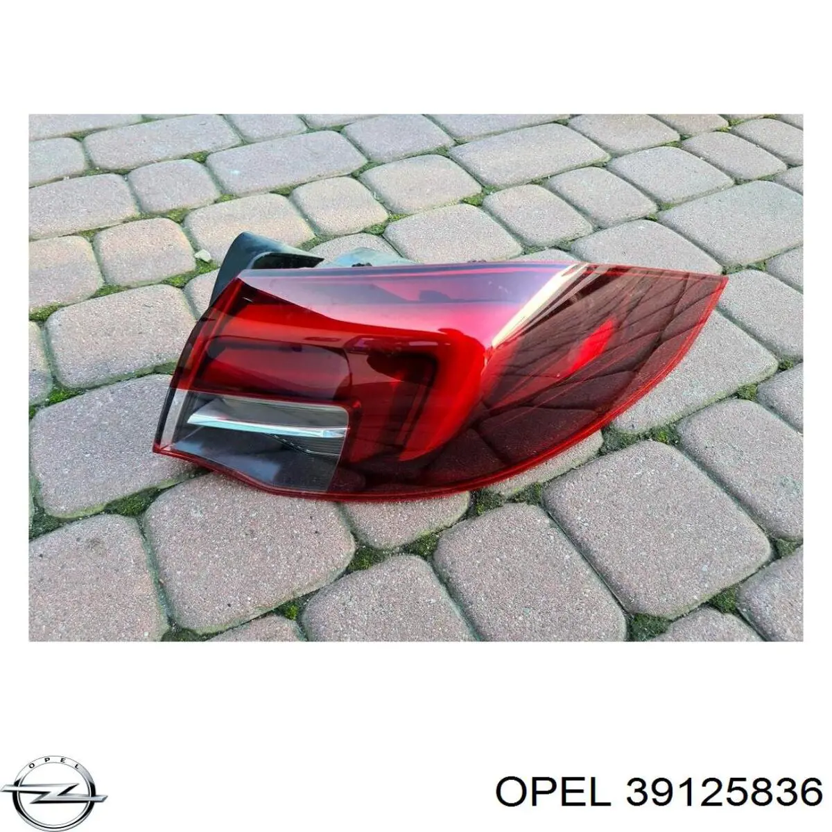 39040626 Opel Задній правий зовнішній ліхтар