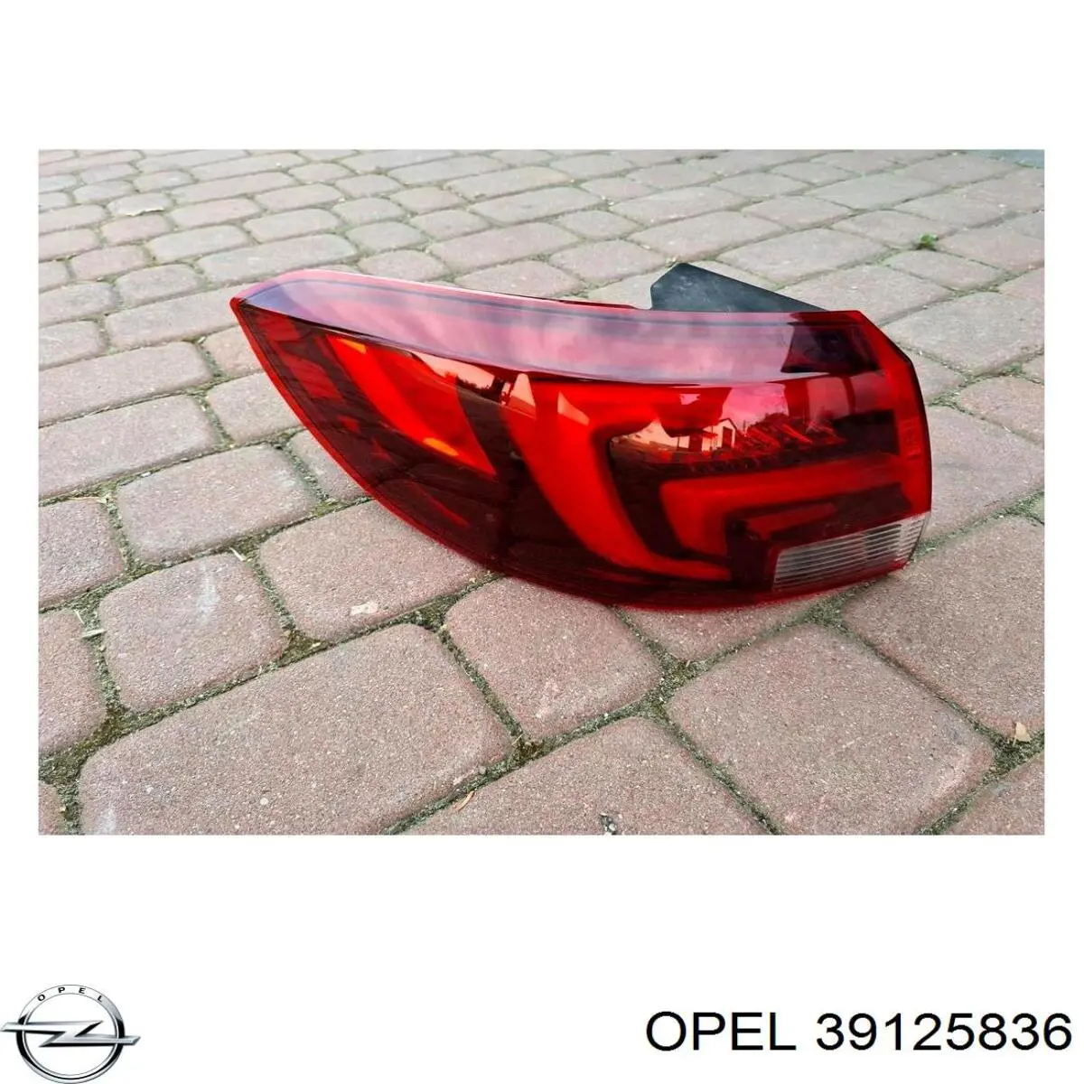 Ліхтар задній правий, зовнішній Opel 39040626 ціна, від 185.59 USD