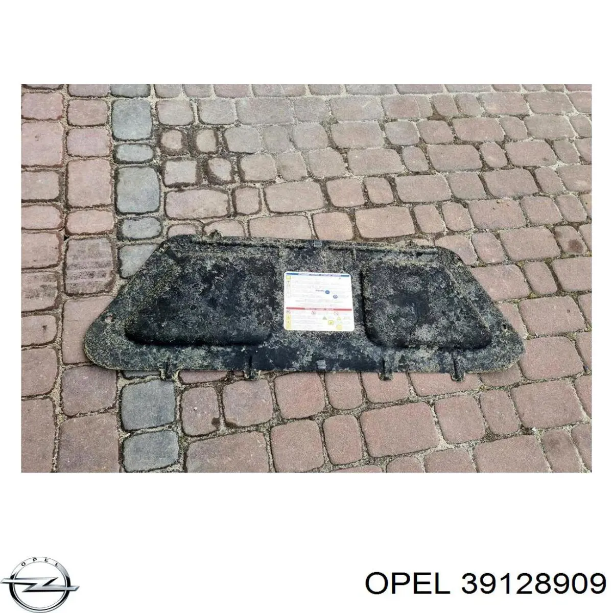 39128909 Opel Утеплювач капота