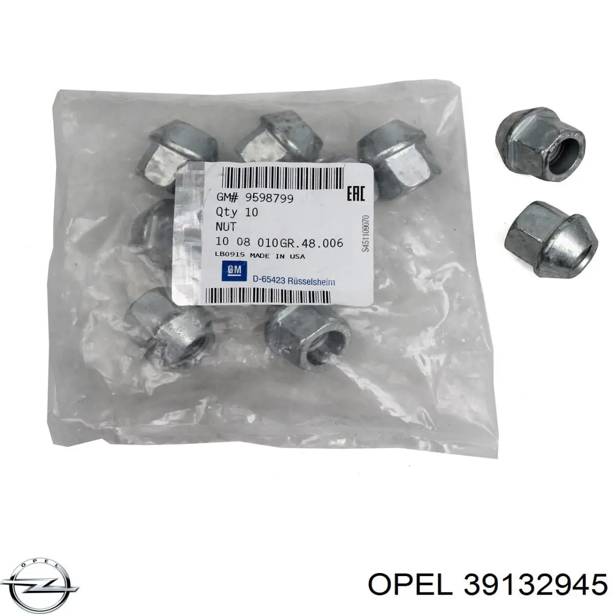  39132945 Opel