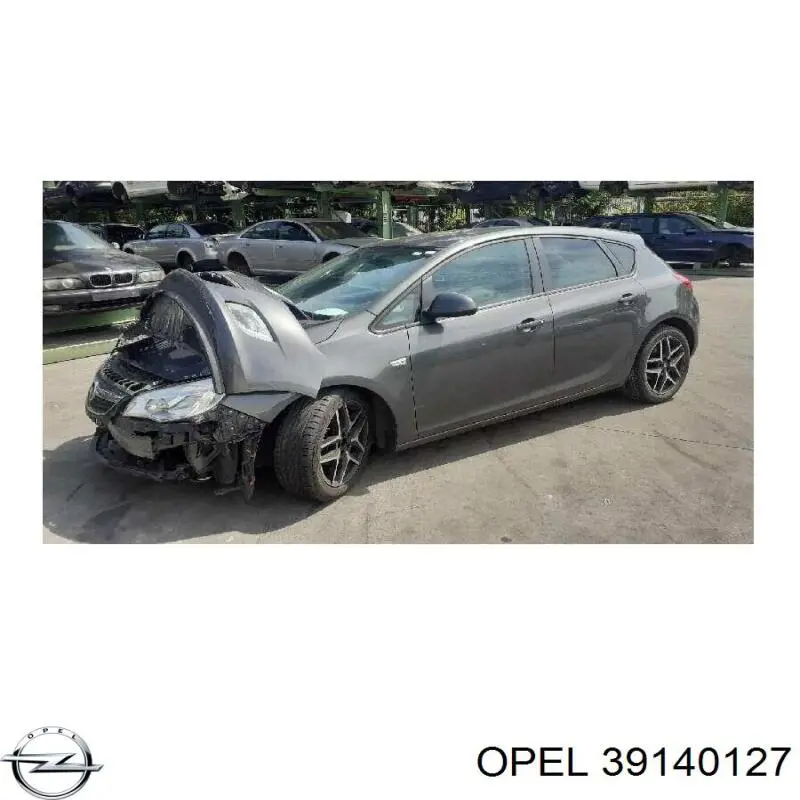 Конденсатор кондиціонера Opel 39140127 ціна, від 59.62 USD