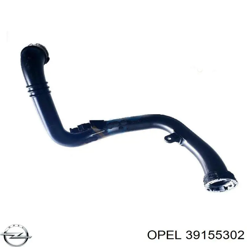 Купити 39155302 Opel Шланг/патрубок интеркуллера
