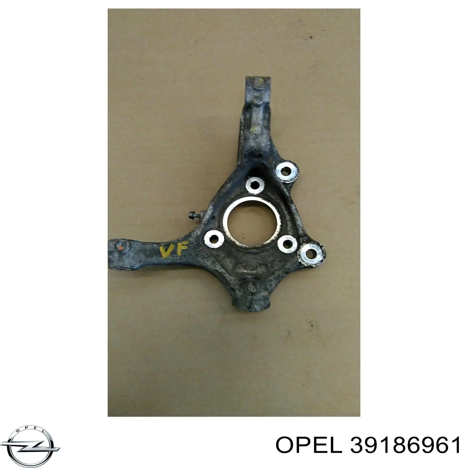 Ліве бокове дзеркало 39075347 Opel