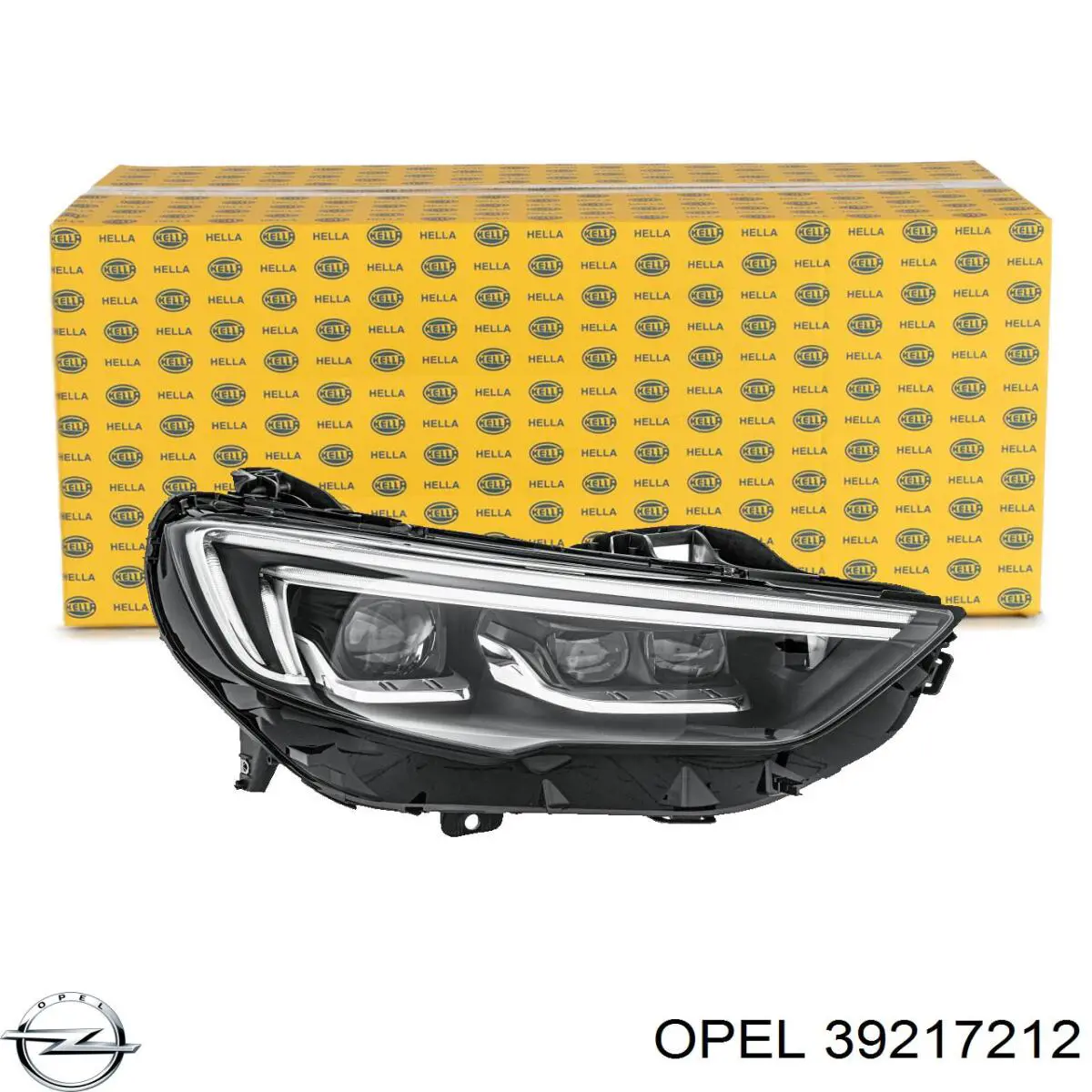 Фара права 39217212 Opel