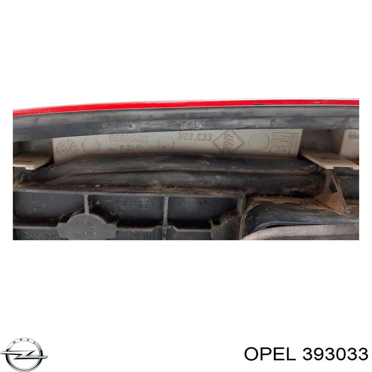 Лівий стоп 393203 Opel