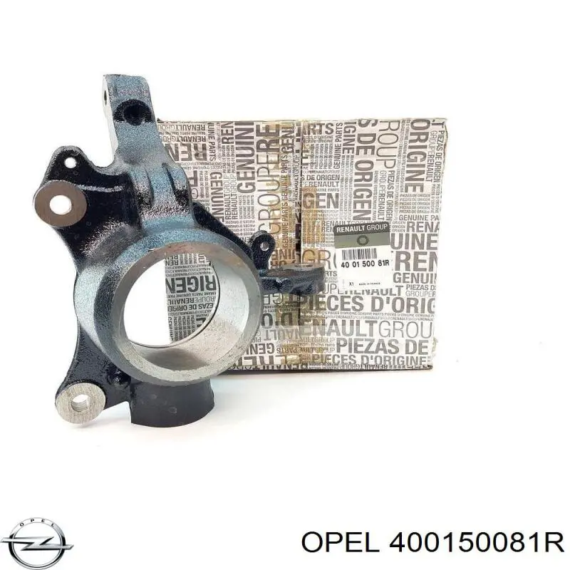 Цапфа передня ліва Renault (RVI) 400151061R