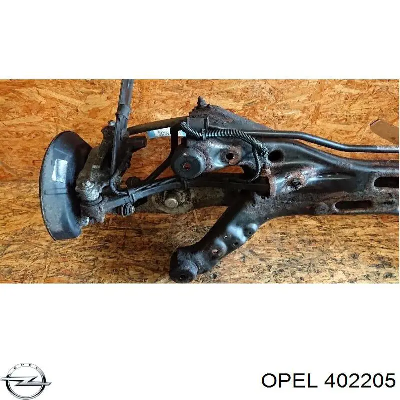 Балка задньої підвіски, підрамник 402205 Opel