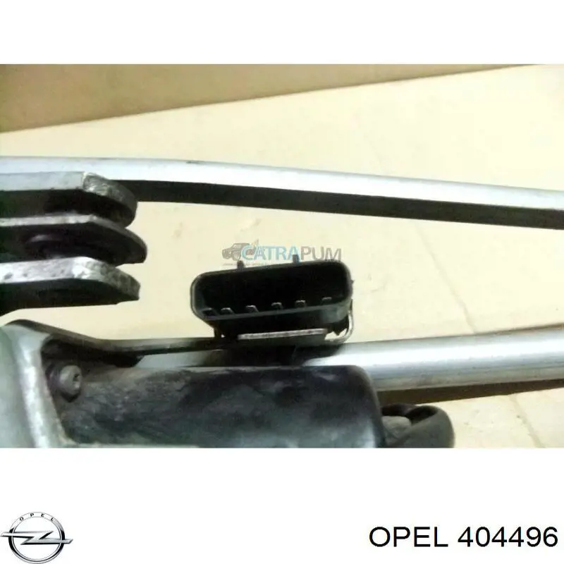 Двигун склоочисника лобового скла (трапеції) 404496 Opel