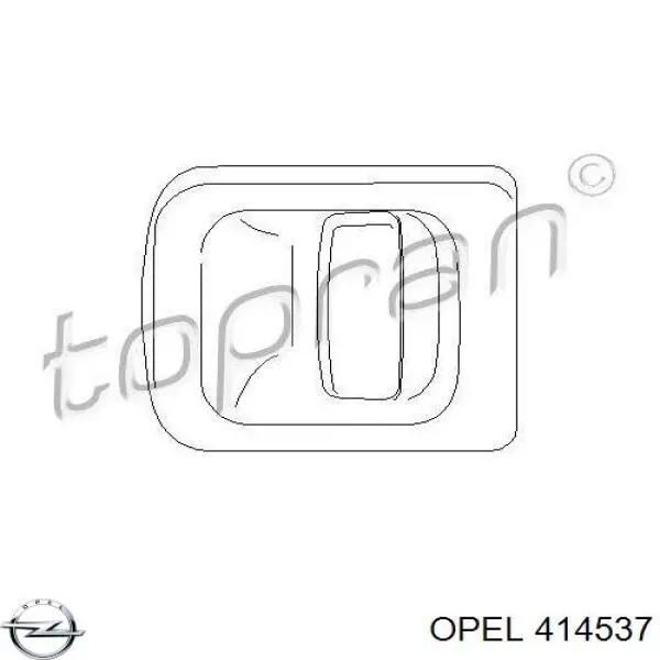 Сальник редуктора заднього моста 414537 Opel