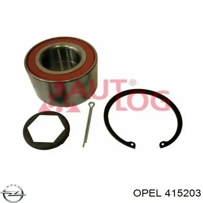 415203 Opel Підшипник ступиці задньої