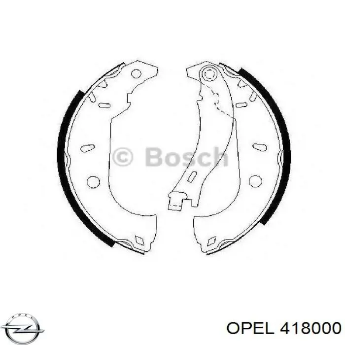Барабан гальмівний задній Opel 418000 ціна, від 29.60 USD
