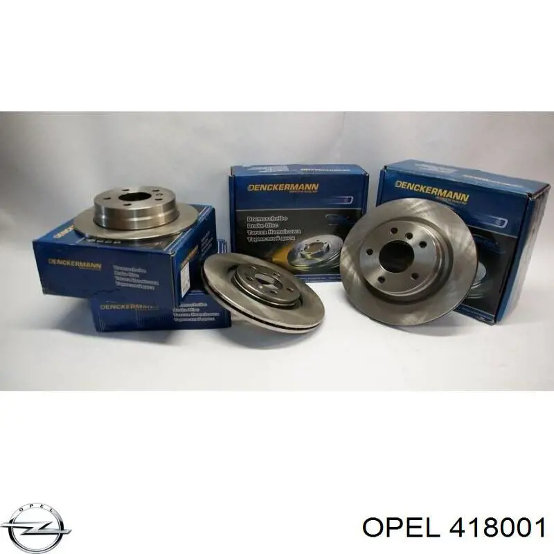 418001 Opel барабан гальмівний задній