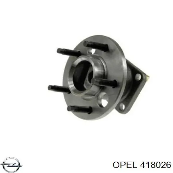 418026 Opel маточина задня