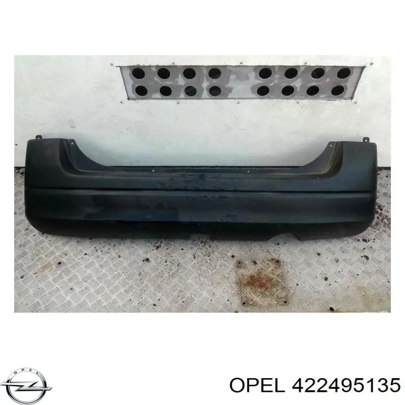 9209110 Opel бампер передній