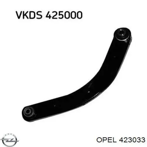 Купити 423033 Opel Важіль задньої підвіски верхній, лівий/правий