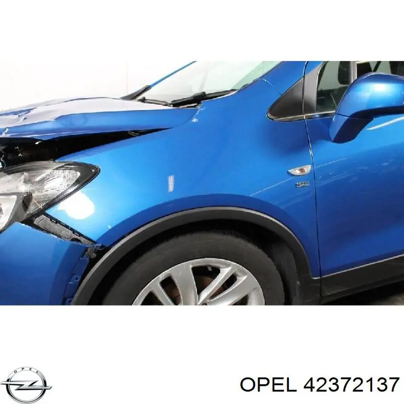 Ліве переднє крило Opel Mokka I позашляховик (J13) (2012 - 2019) ціна, від 56.35 USD
